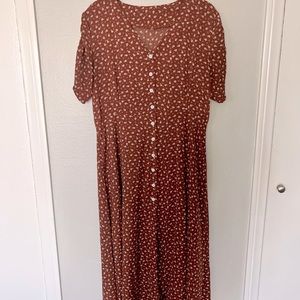 Vintage floral dress